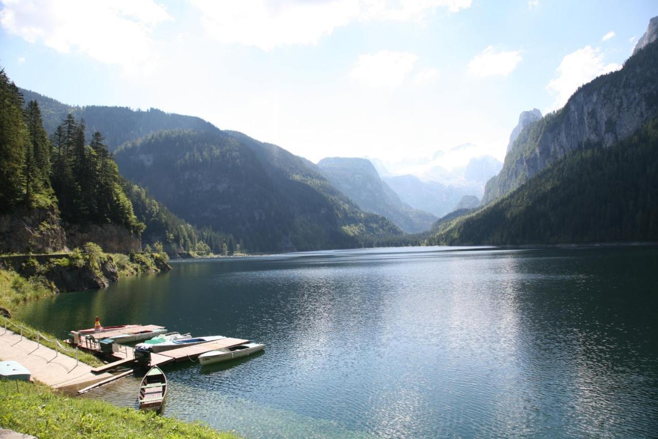 Appartement Predigstuhlblick Mit Indoorpool Und Sauna Bad Goisern Exteriör bild